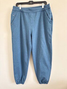 Vuori Men’s Blue Jogger Pants Large Stretch Elastic Waistband Size L